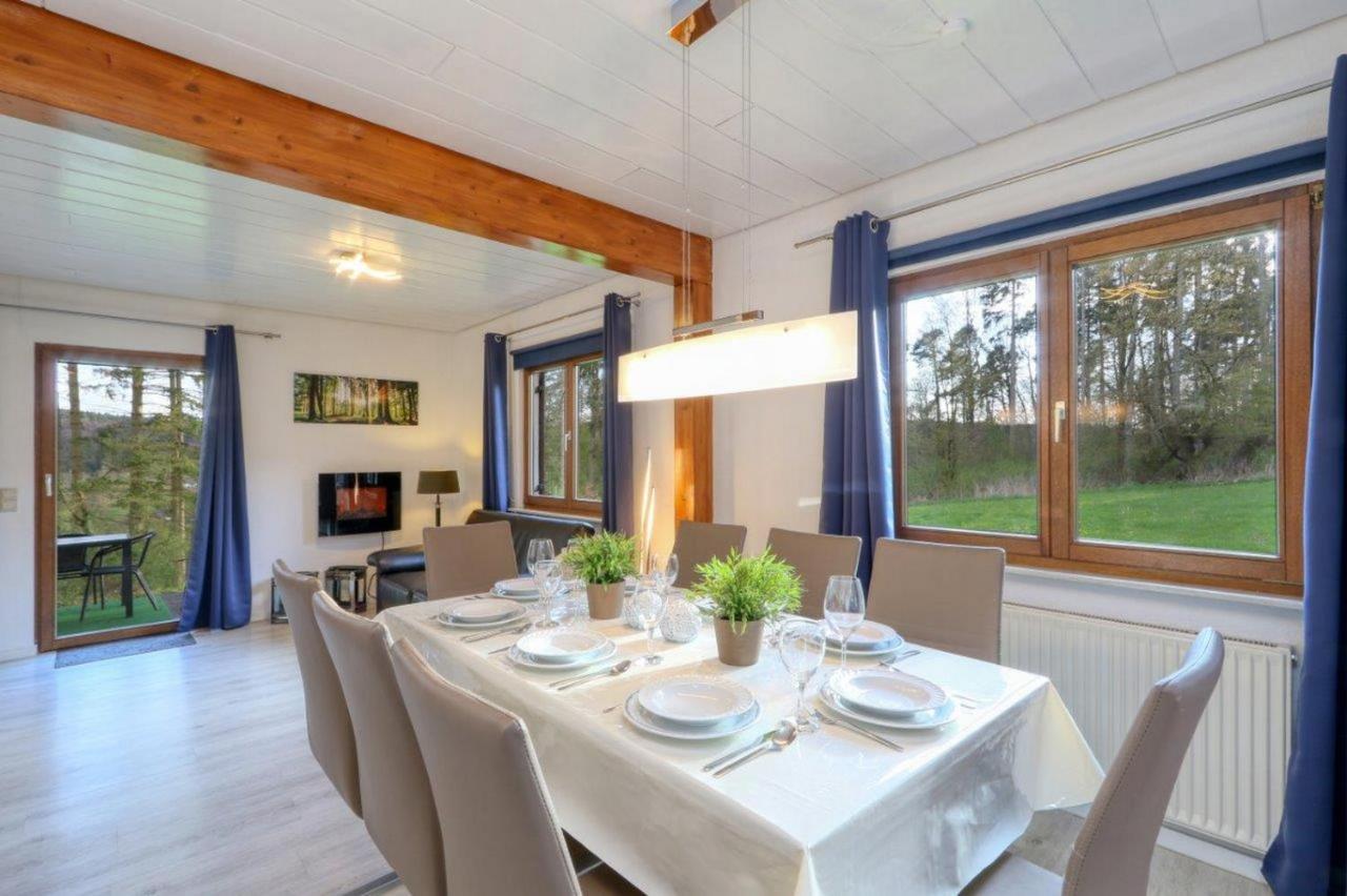 Seepark Kirchheim Ferienhaus Bei Zeta Mit Sauna Екстер'єр фото